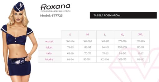 Kostium stewardessy 6777 xxl - obrazek 4