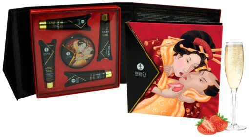 Zestaw GEISHA’S SECRET – truskawkowe wino musujące - obrazek 3