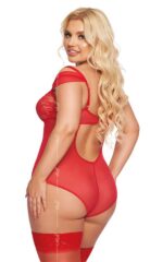 Bielizna Dora – czerwona, 3XL - obrazek 2