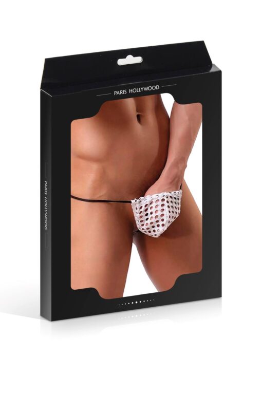 Stringi męskie MP051 – białe – TU - obrazek 3