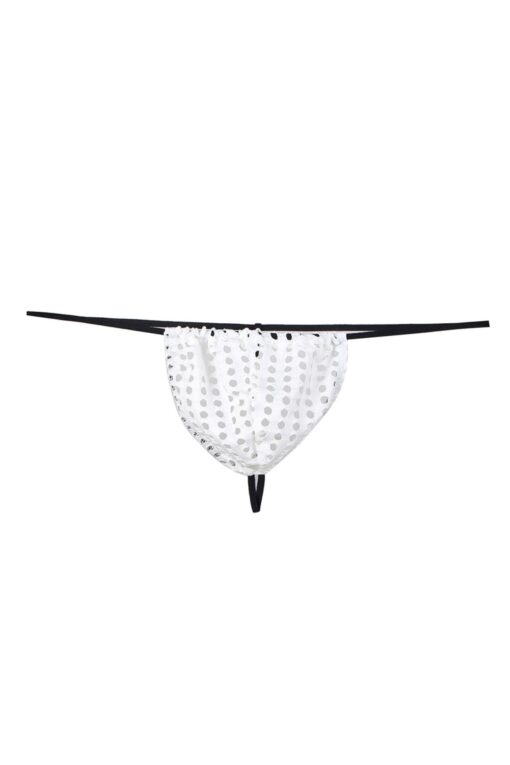Stringi męskie MP051 – białe – TU - obrazek 4