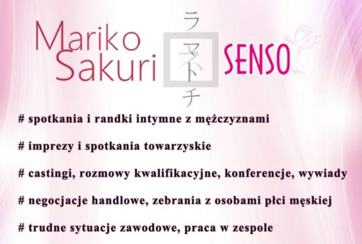 Feromony Mariko Sakuri Senso – dla kobiet, 50 ml - obrazek 2