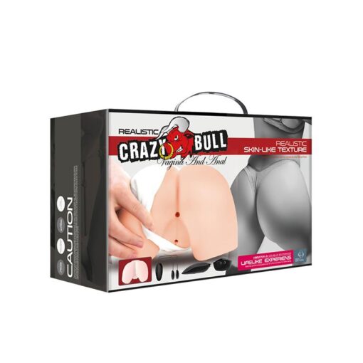 Crazy Bull – wibrator realistyczny pochwa + anal - obrazek 3