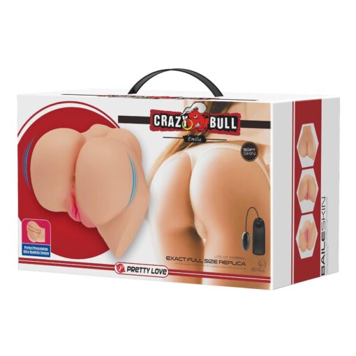 Crazy bull - emilia, vibration double holes  tpr abs - obrazek 13