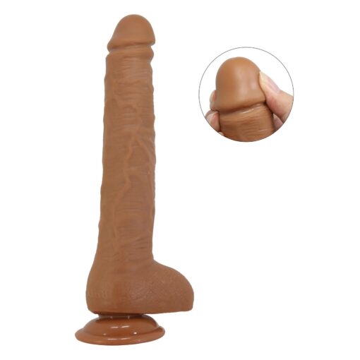 Beautiful dick, waterproof, 28 cm - obrazek 2