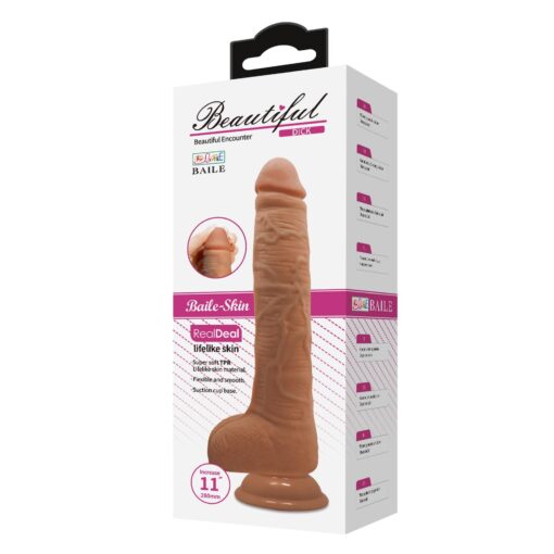 Beautiful dick, waterproof, 28 cm - obrazek 11