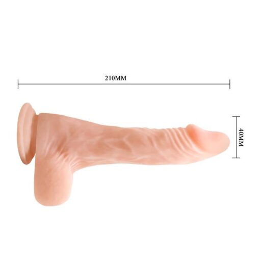 Baile – Cock 9,3” – elastyczny, z przyssawką - obrazek 5