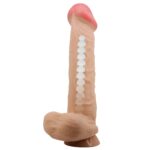 Baile – realistyczny penis z przyssawką i elastycznym trzonem, 26 cm - obrazek 2