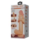 Baile – realistyczny penis z przyssawką i elastycznym trzonem, 26 cm - obrazek 11