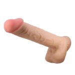 Baile – realistyczny penis z przyssawką i elastycznym trzonem, 26 cm - obrazek 3