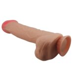 Baile – realistyczny penis z przyssawką i elastycznym trzonem, 26 cm - obrazek 6