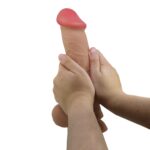 Baile – realistyczny penis z przyssawką i elastycznym trzonem, 26 cm - obrazek 8