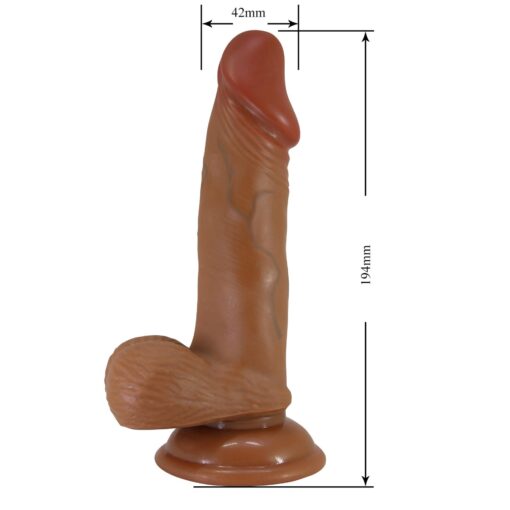 Zebulon, 7.6", super soft tpr, waterproof - obrazek 7