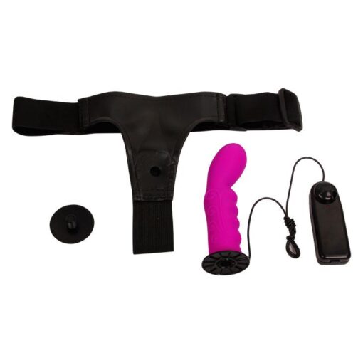 Baile – uprząż strap-on Ultra Harness z wibracją - obrazek 4