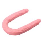 Jelly flexible double dong-flesh - obrazek 2