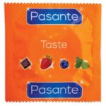 Pasante Taste – prezerwatywy smakowe – zestaw 3 szt. - obrazek 2