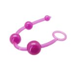 Kulki analne Timeless Jelly 4 – fioletowe - obrazek 3