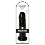 Dildo-italian cock 8,5""black - obrazek 6