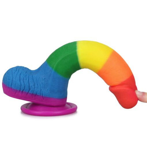 Dildo Prider 7,5 cala – realistyczny - obrazek 6