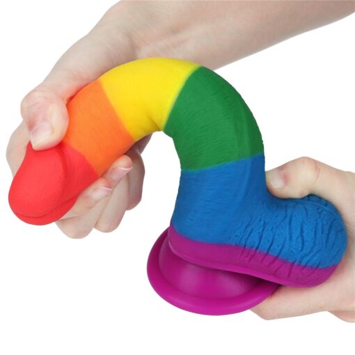 Dildo Prider 7,5 cala – realistyczny - obrazek 7