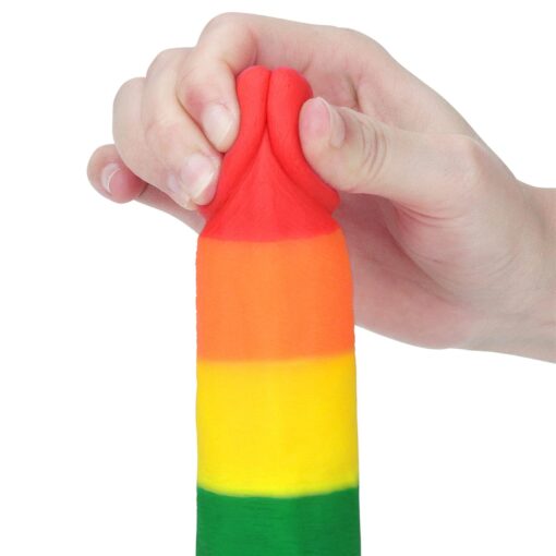 Dildo Prider 7,5 cala – realistyczny - obrazek 8