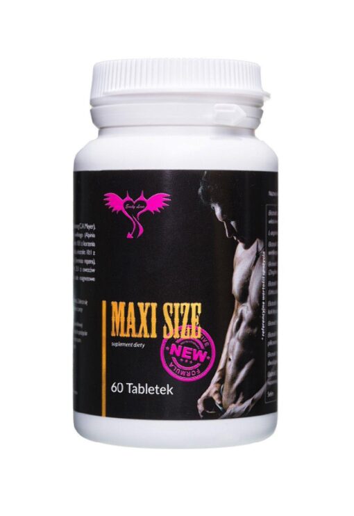 Maxi Size – suplement diety wspomagający erekcję, 60 kapsułek - obrazek 3