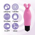 Wibrator na palec FeelzToys Magic Finger – różowy - obrazek 4