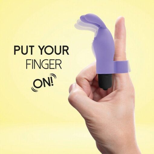 Wibrator na palec FeelzToys Magic Finger – fioletowy - obrazek 2