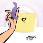 Wibrator na palec FeelzToys Magic Finger – fioletowy - obrazek 3