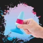 Korek analny FeelzToys Plugz kolorowy – rozmiar 1 - obrazek 4