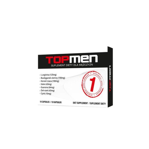 Topmen – suplement diety dla mężczyzn, 10 sztuk - obrazek 2