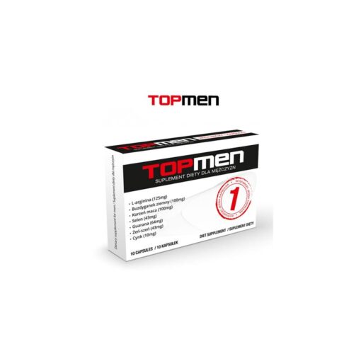 Topmen – suplement diety dla mężczyzn, 10 sztuk - obrazek 4