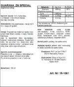 Suplement diety – Guarana + cynk, 100 ml - obrazek 2