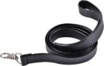Kinky Collar – czarny kołnierz z regulowaną smyczą - obrazek 2