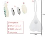 Kinky Pleasure – KP020 – świecące kule lightning – 3 sznury – 1 sztuka - obrazek 3