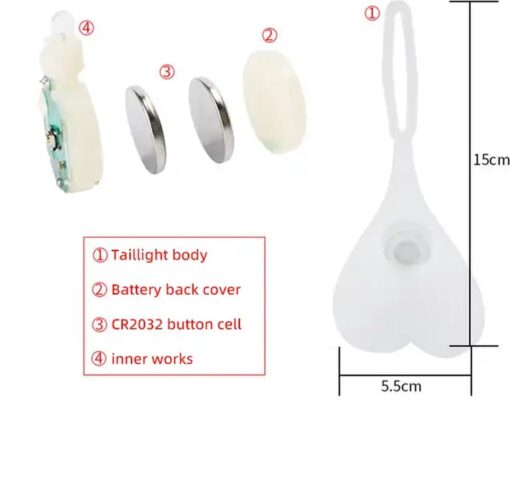 Kinky Pleasure – KP020 – świecące kule lightning – 3 sznury – 1 sztuka - obrazek 3