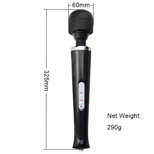 Magic Massager Wand – masażer z zasilaniem sieciowym, 10 funkcji - obrazek 3