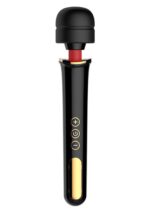 Stymulator – masażer o super mocy, USB, czarny, 10 funkcji - obrazek 2