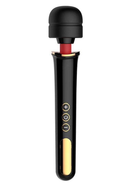 Stymulator – masażer o super mocy, USB, czarny, 10 funkcji - obrazek 2