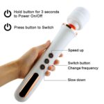 Stymulator – masażer o super mocy, USB, czarny, 10 funkcji - obrazek 5