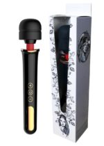 Stymulator – masażer o super mocy, USB, czarny, 10 funkcji - obrazek 8