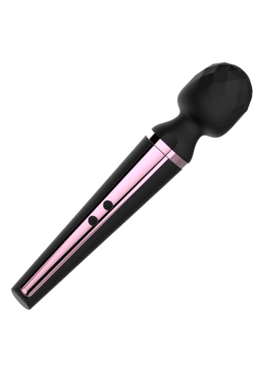 Stymulator – Genius, czarny masażer USB, 10 funkcji - obrazek 3