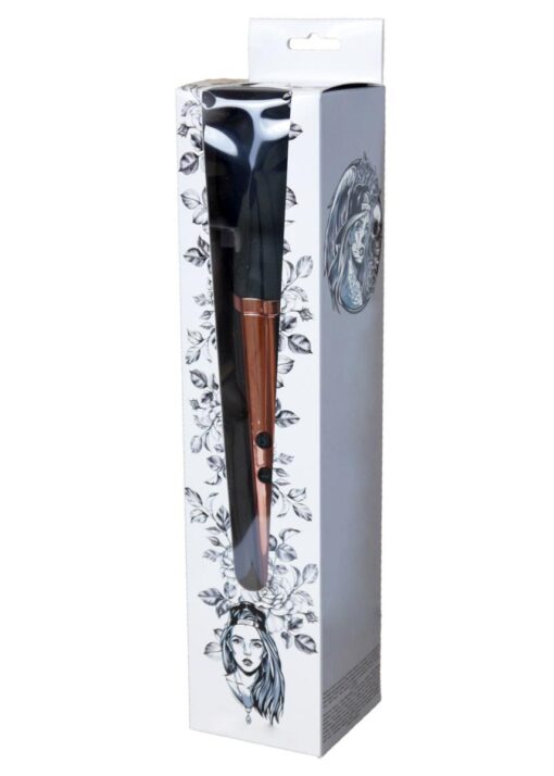 Stymulator – Genius, czarny masażer USB, 10 funkcji - obrazek 7