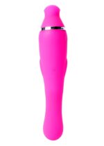 Vibrator – Helen Pink – 12 vibration functions / 8 stimulation functions USB – wibrator z funkcją masażu i USB - obrazek 3
