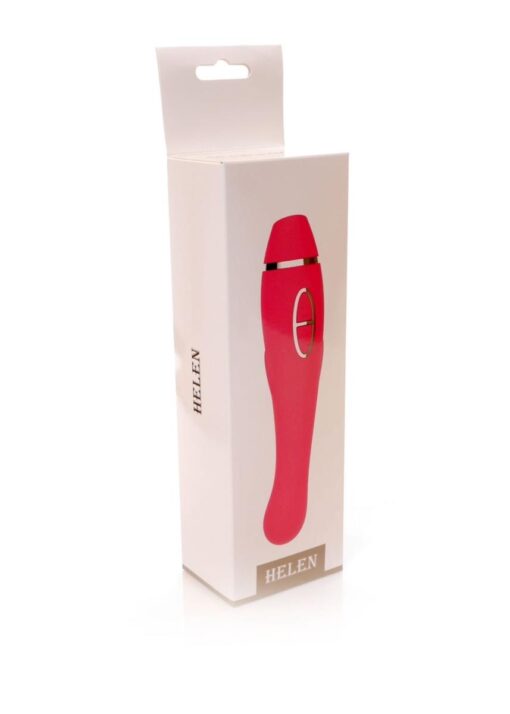 Vibrator – Helen Pink – 12 vibration functions / 8 stimulation functions USB – wibrator z funkcją masażu i USB - obrazek 8