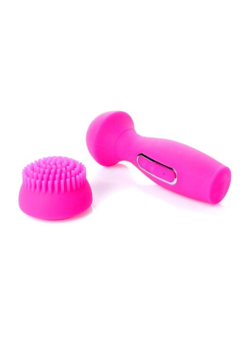 Jenny – różowy wibrator, masażer z 36 trybami wibracji i 8 funkcjami rotacji, USB - obrazek 2
