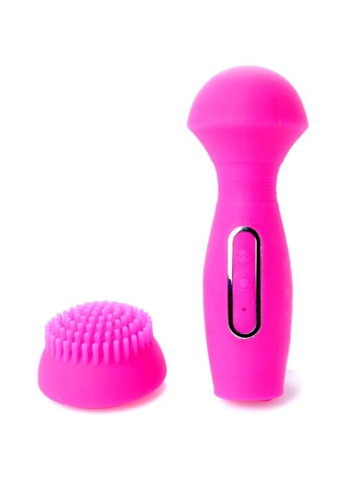Jenny – różowy wibrator, masażer z 36 trybami wibracji i 8 funkcjami rotacji, USB - obrazek 4