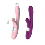 Wibrator Lilo USB – fioletowy, wielofunkcyjny masażer łechtaczkowy - obrazek 2