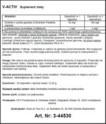Suplement diety – V-Activ kapsułki dla mężczyzn – 20 szt. na erekcję - obrazek 5