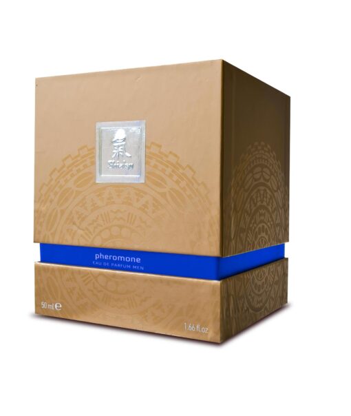 Shiatsu pheromon fragrance man darkblue  50 ml - obrazek 5
